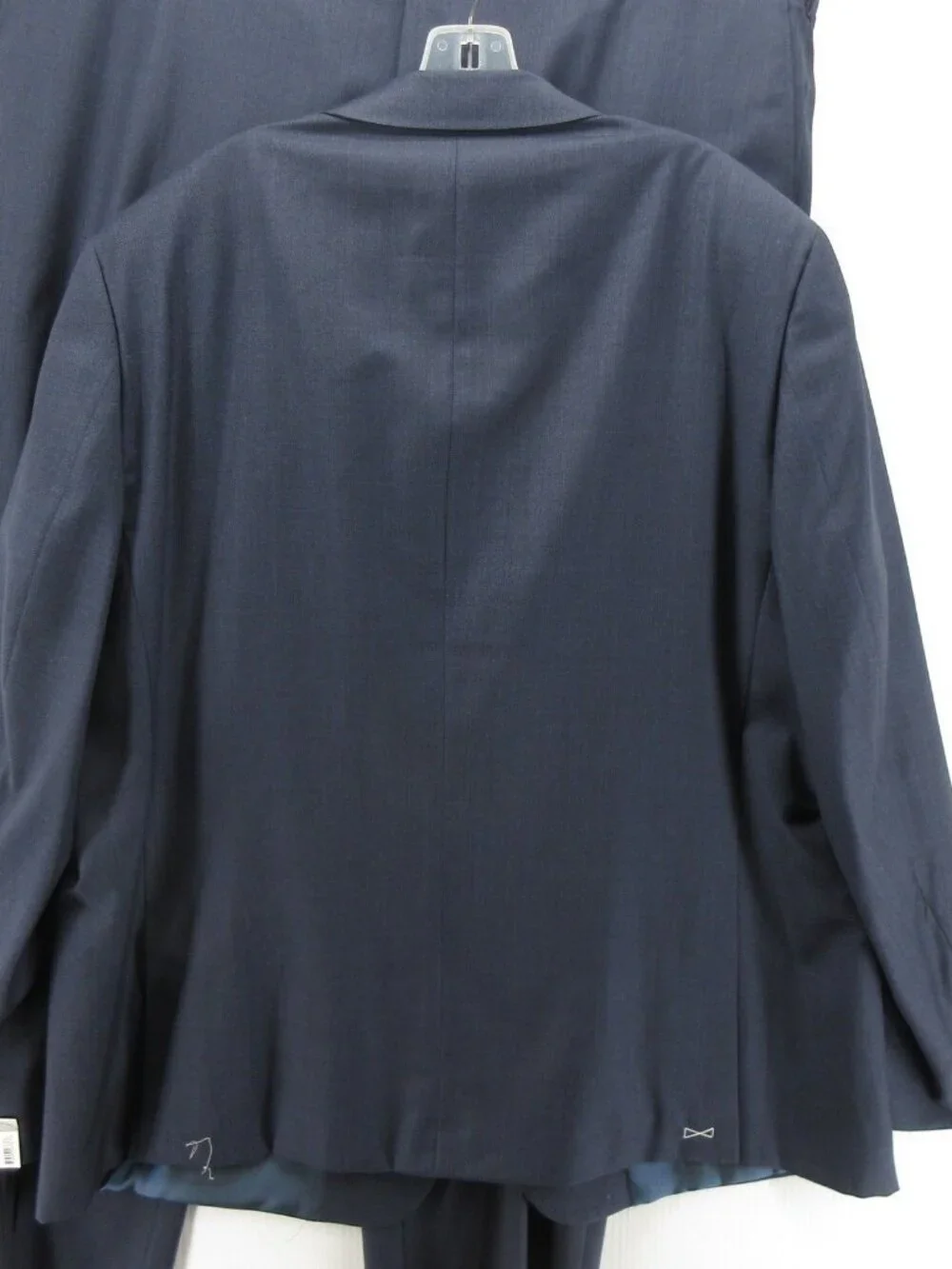 Hickey Freeman Suit 52 Navy Milburn II Wool Formal Luxury USA 46 NEW